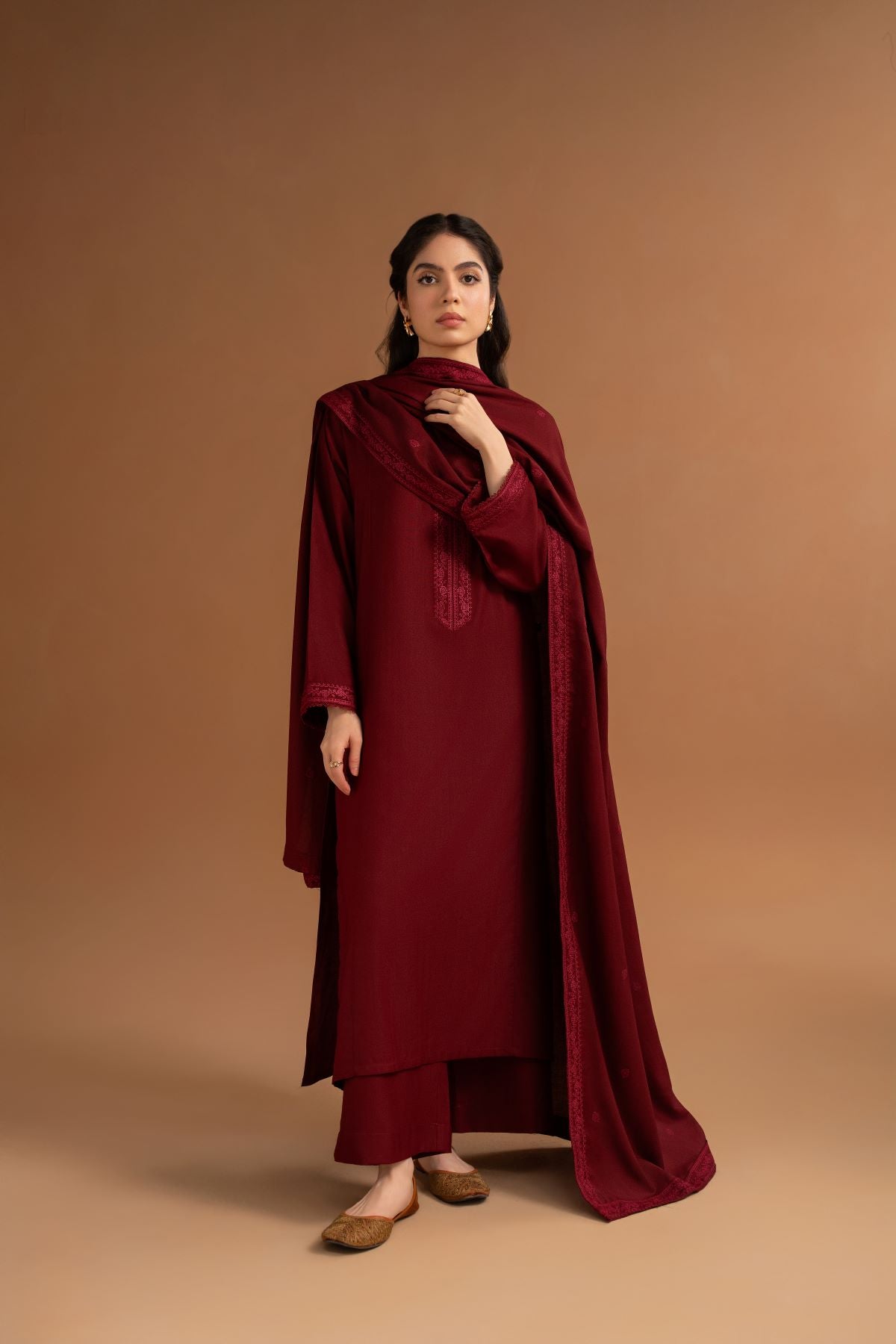 Maroon Sunstone - Winter
