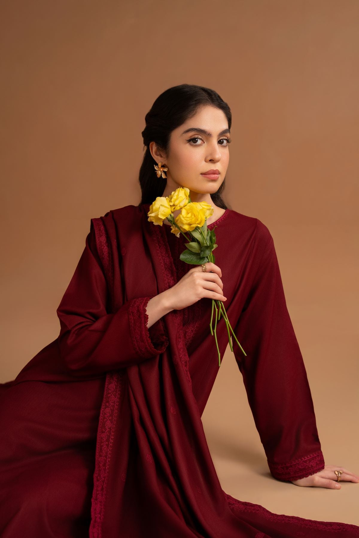 Maroon Sunstone - Winter