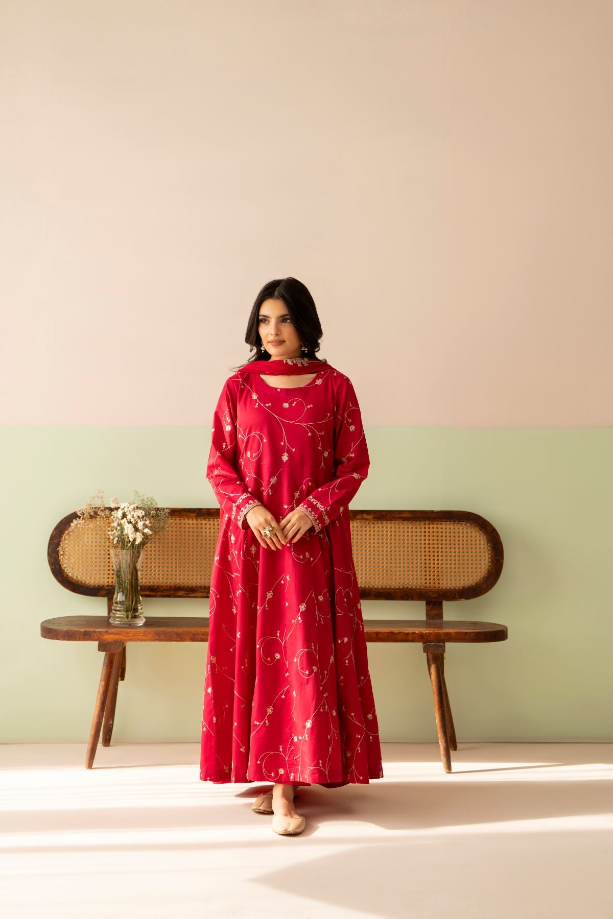 Afreen | Eid Collection | Hot Pink Dress