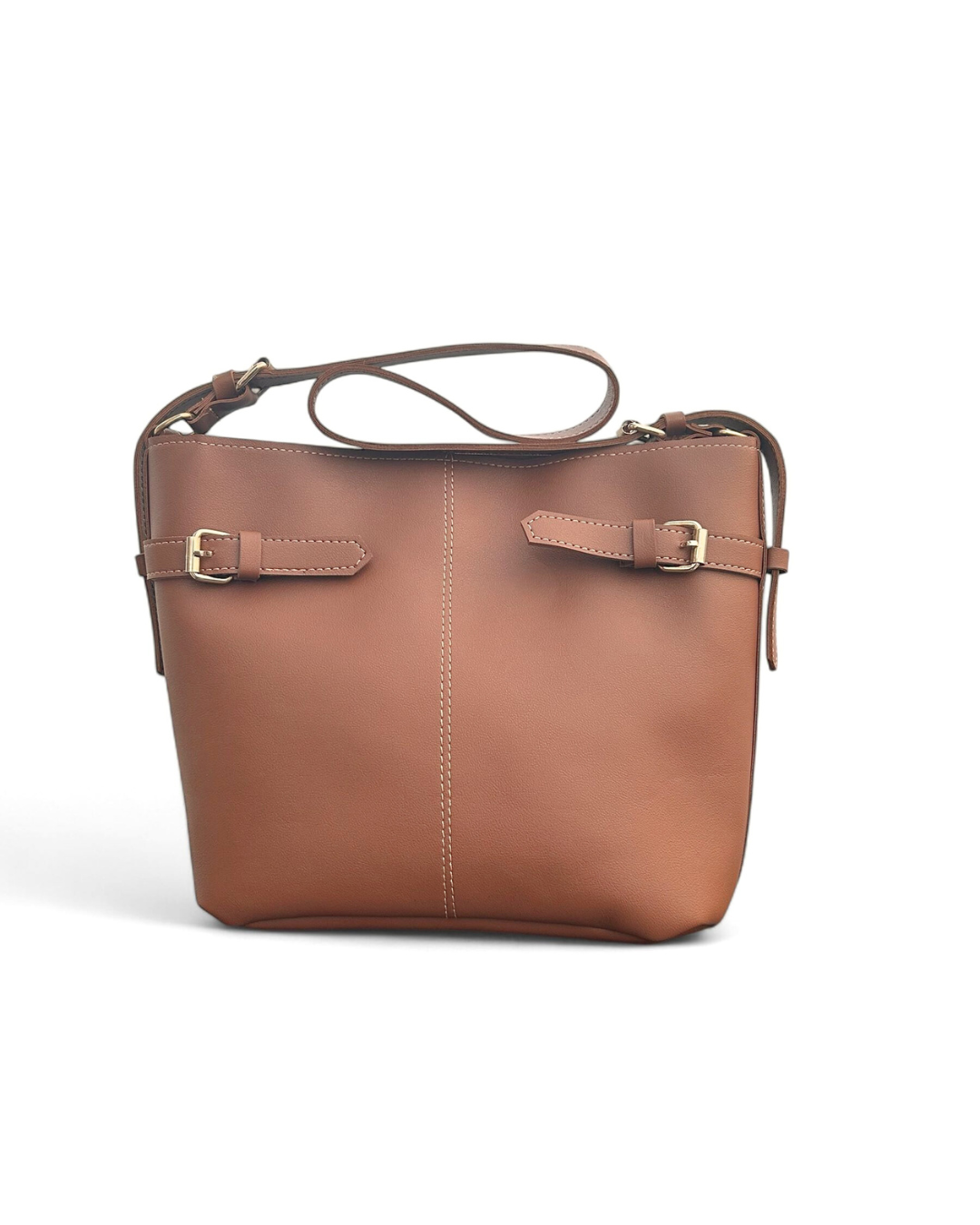 The Urban Buckle Bag – Camel