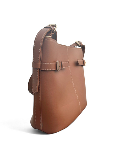 The Urban Buckle Bag – Camel