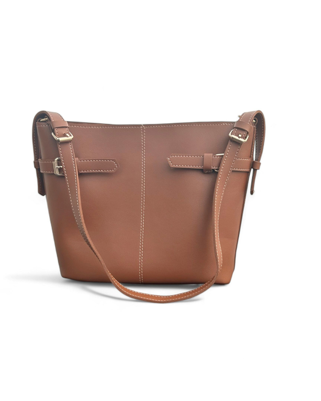 The Urban Buckle Bag – Camel