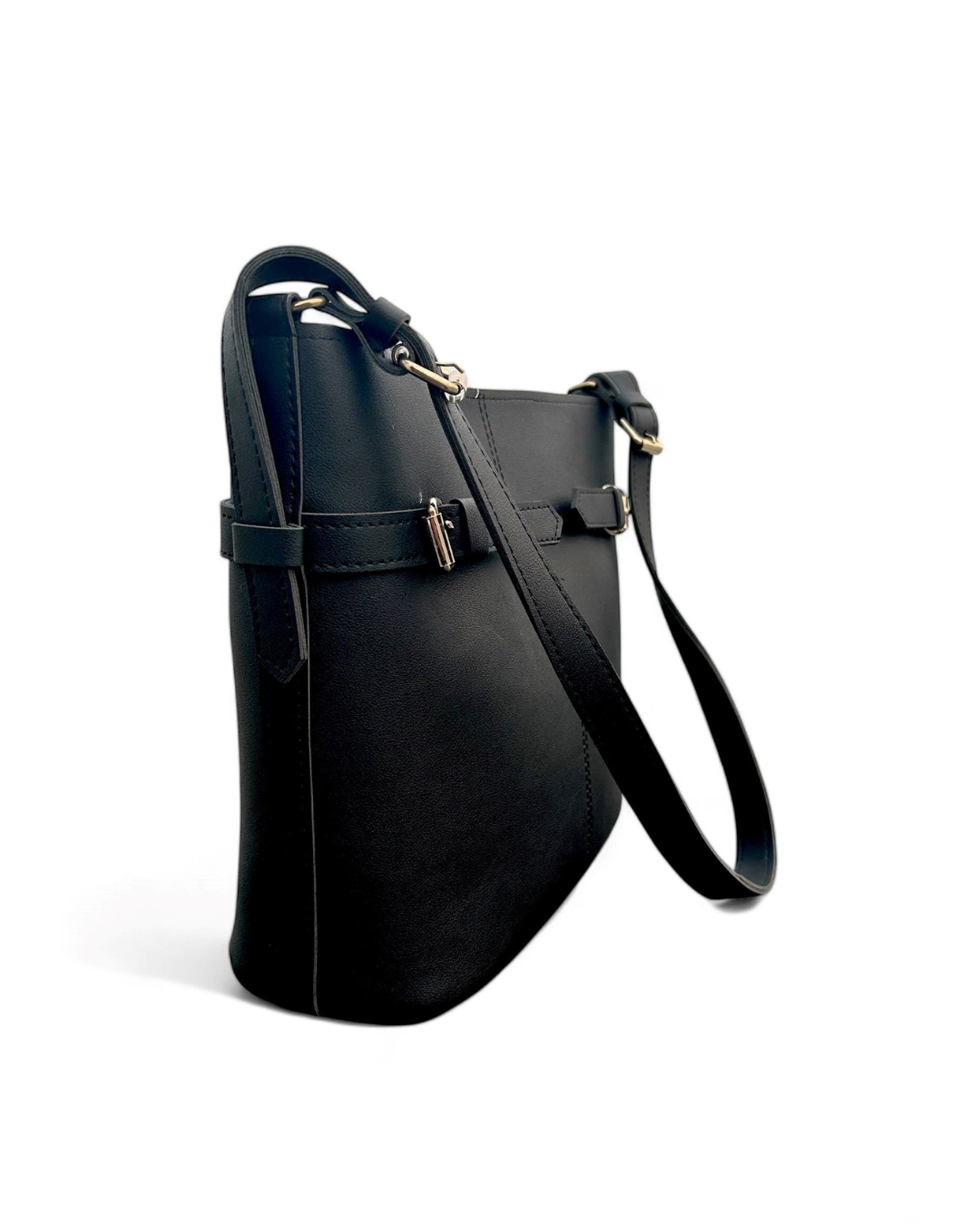 The Urban Buckle Bag – Black